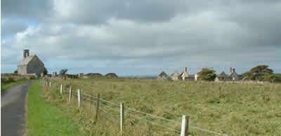 Flimston Village in Castlemartin firing range